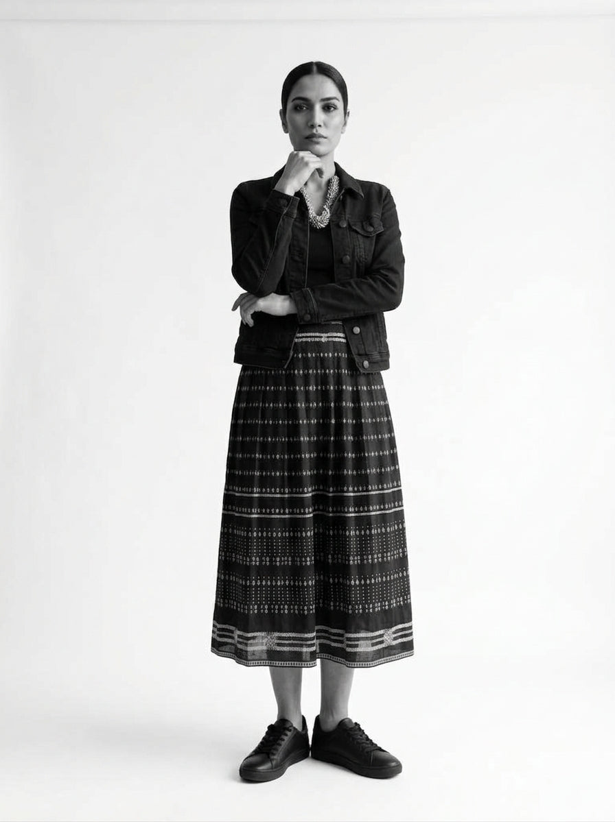 Pleated Skirt