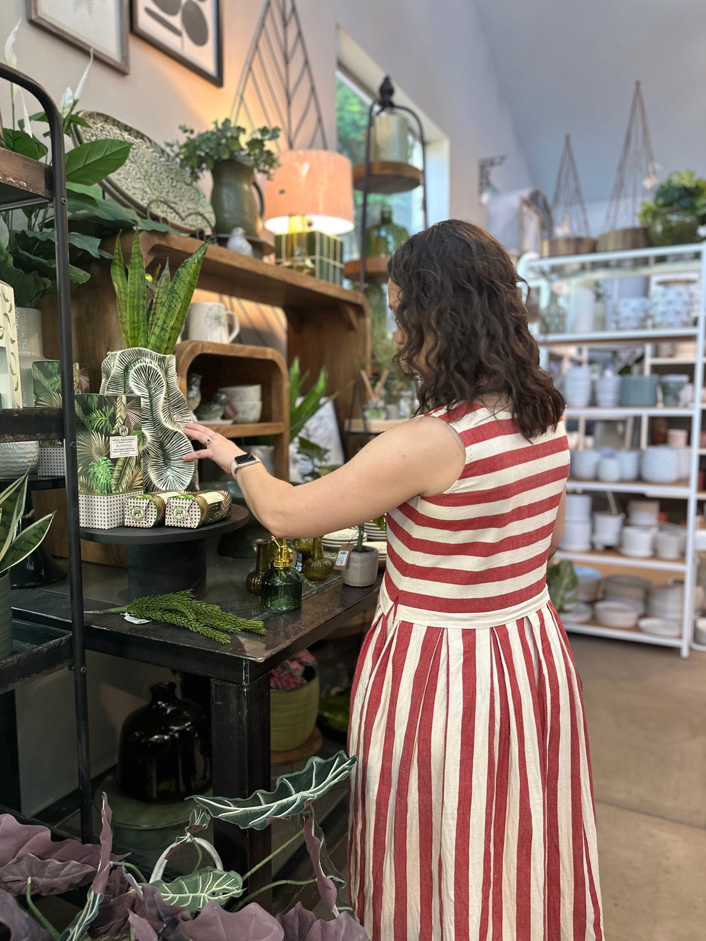 Cotton Handloom Dress Sleeveless