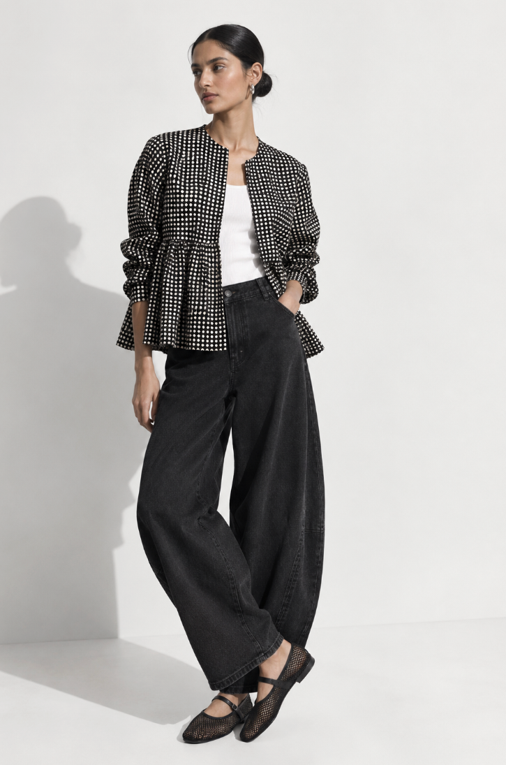 Block printed Jacket