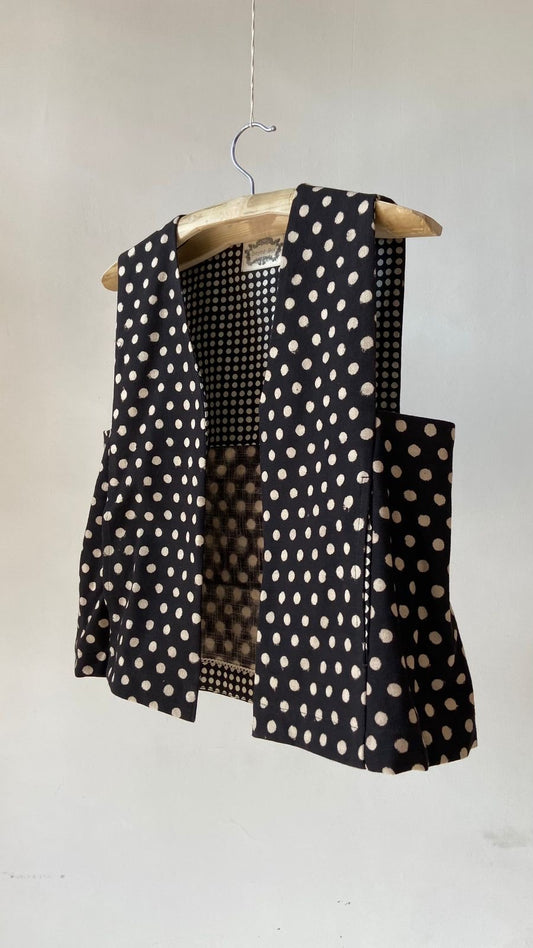 Polka Dot Vest